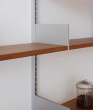 Load image into Gallery viewer, Mitten Alu Teak Wall Rack
