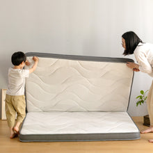 Load image into Gallery viewer, Memory Foam &amp; Natural Jute Dual Firmness Foldable Mattress
