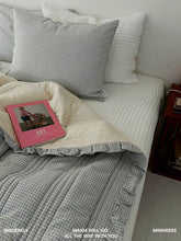Load image into Gallery viewer, Miniheeee Ruffled Bedspread  100% Cotton
