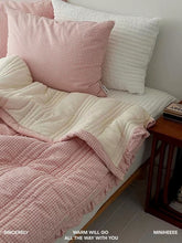 Load image into Gallery viewer, Miniheeee Ruffled Bedspread  100% Cotton
