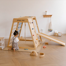 Load image into Gallery viewer, Rainbow Climbing Set and Gym Accessories

