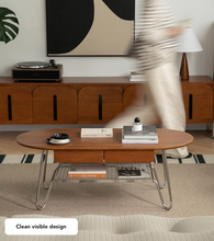 Load image into Gallery viewer, J Steel sofa table
