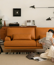 Load image into Gallery viewer, Lazz Caramel Brown Sofa
