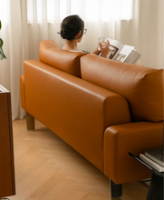 Load image into Gallery viewer, Lazz Caramel Brown Sofa
