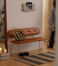 Load image into Gallery viewer, Hera Leather bench
