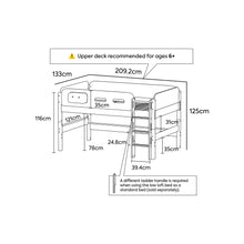 Load image into Gallery viewer, Steady Children&#39;s Low Loft Bed
