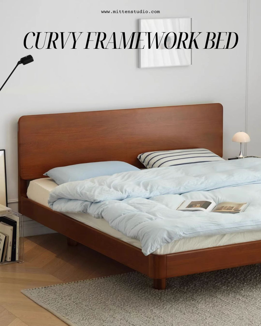 Curvy Framework Bed