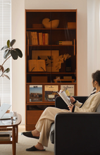Load image into Gallery viewer, Ellee Glass Door Bookcase
